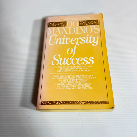 OG Mandino's University Of Success