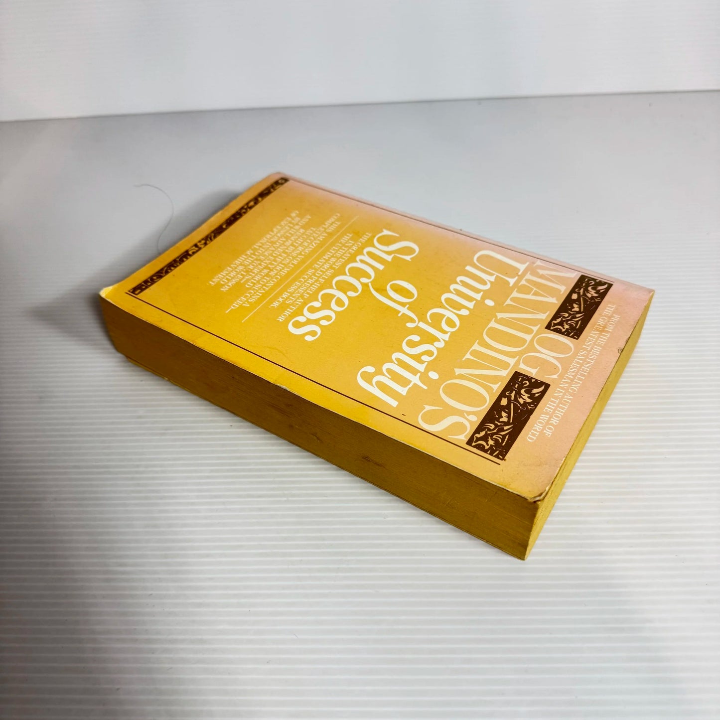 OG Mandino's University Of Success