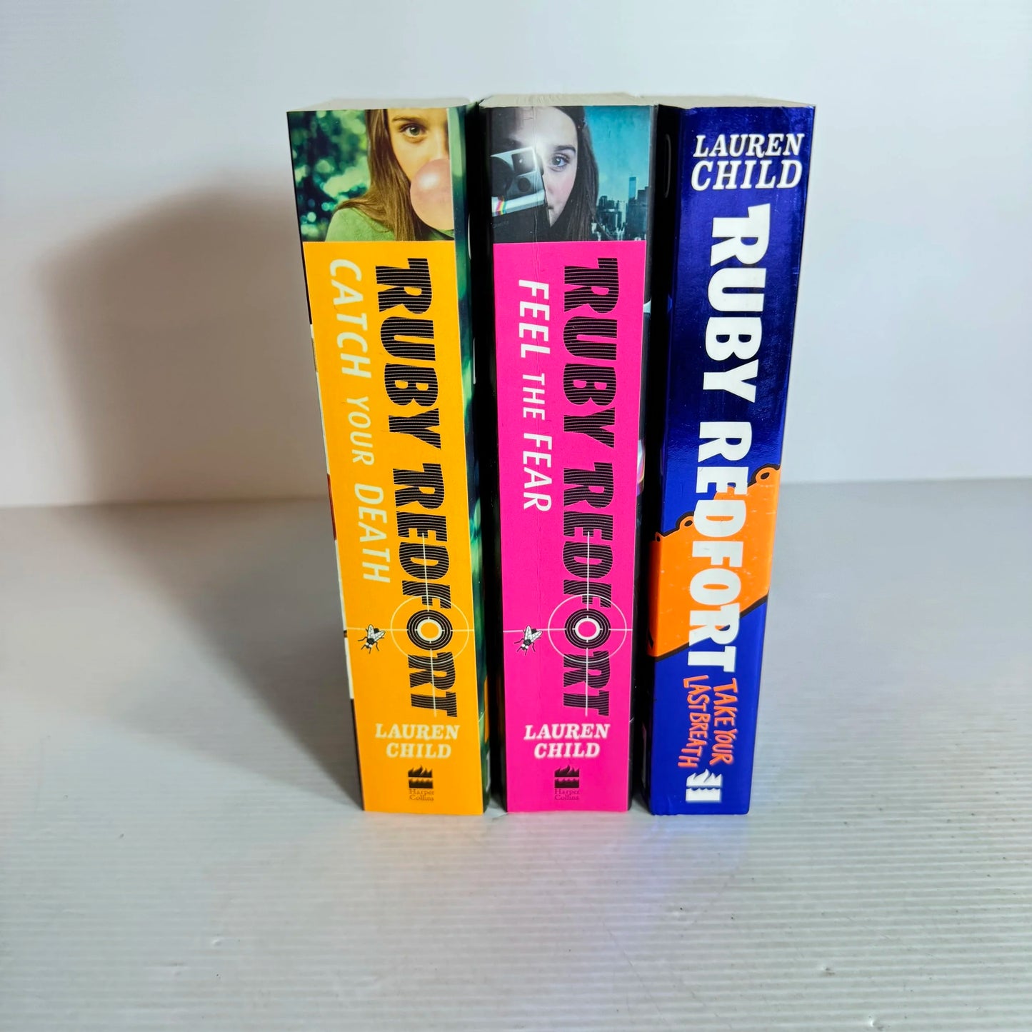 Ruby Redford Book Bundle x 3 Books  - Take Your Last Breath, Catch Your Death, and Feel The Fear (258)