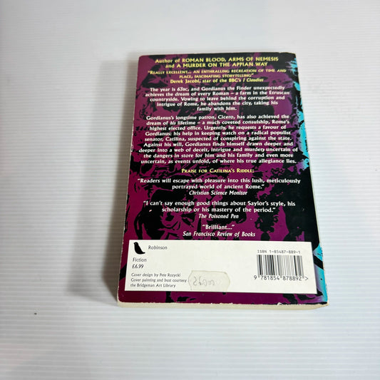 Catilina's Riddle: A Mystery Of Ancient Rome - Steven Saylor