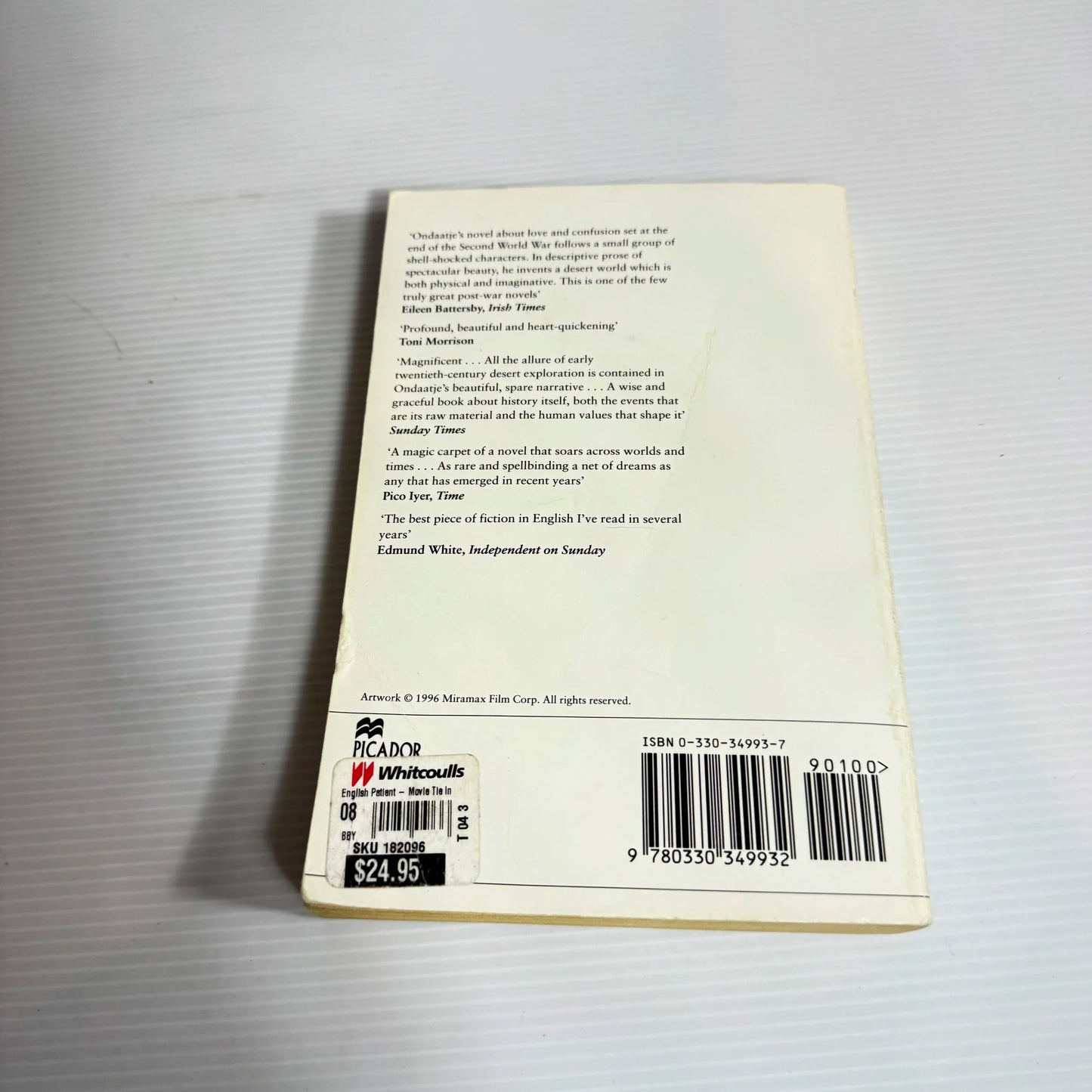 The English Patient - Michael Ondaatje