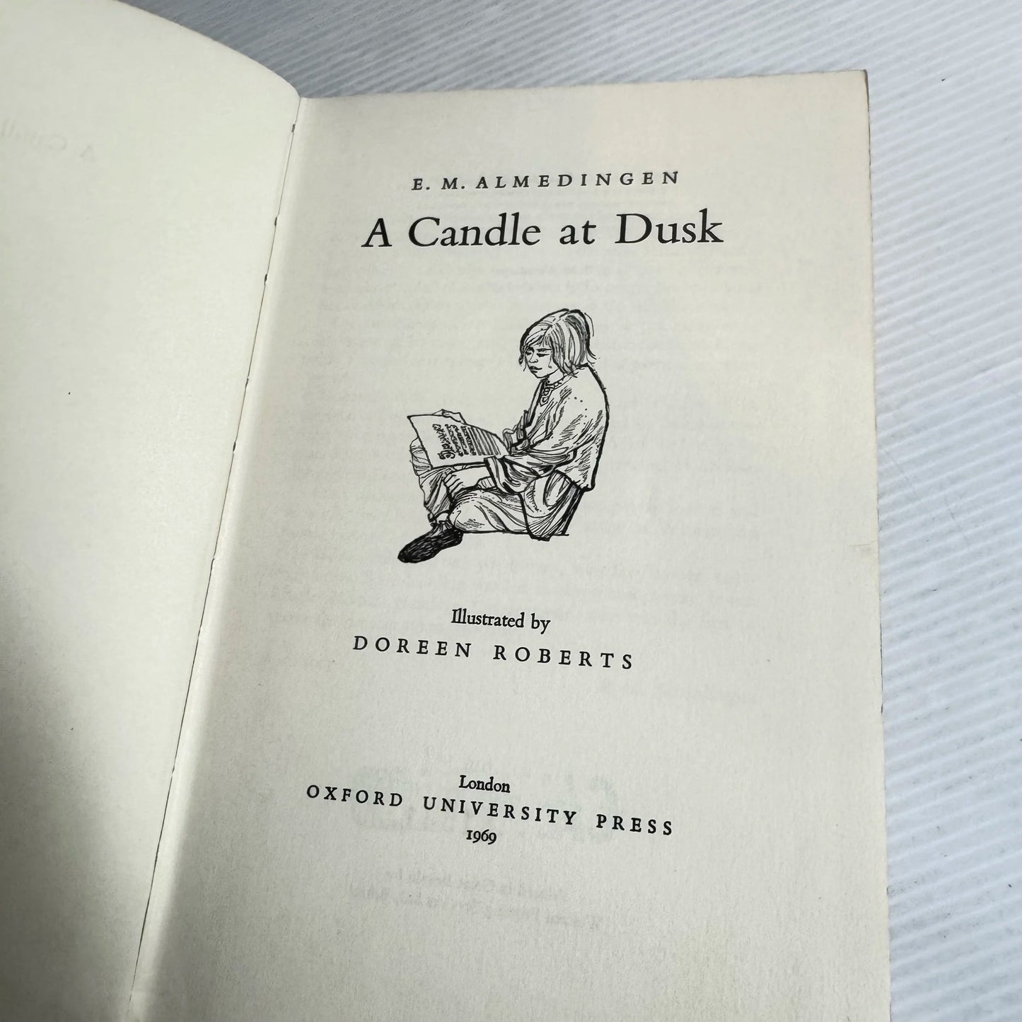 A Candle At Dusk - E. M. Almwdingen (Vintage 1969)