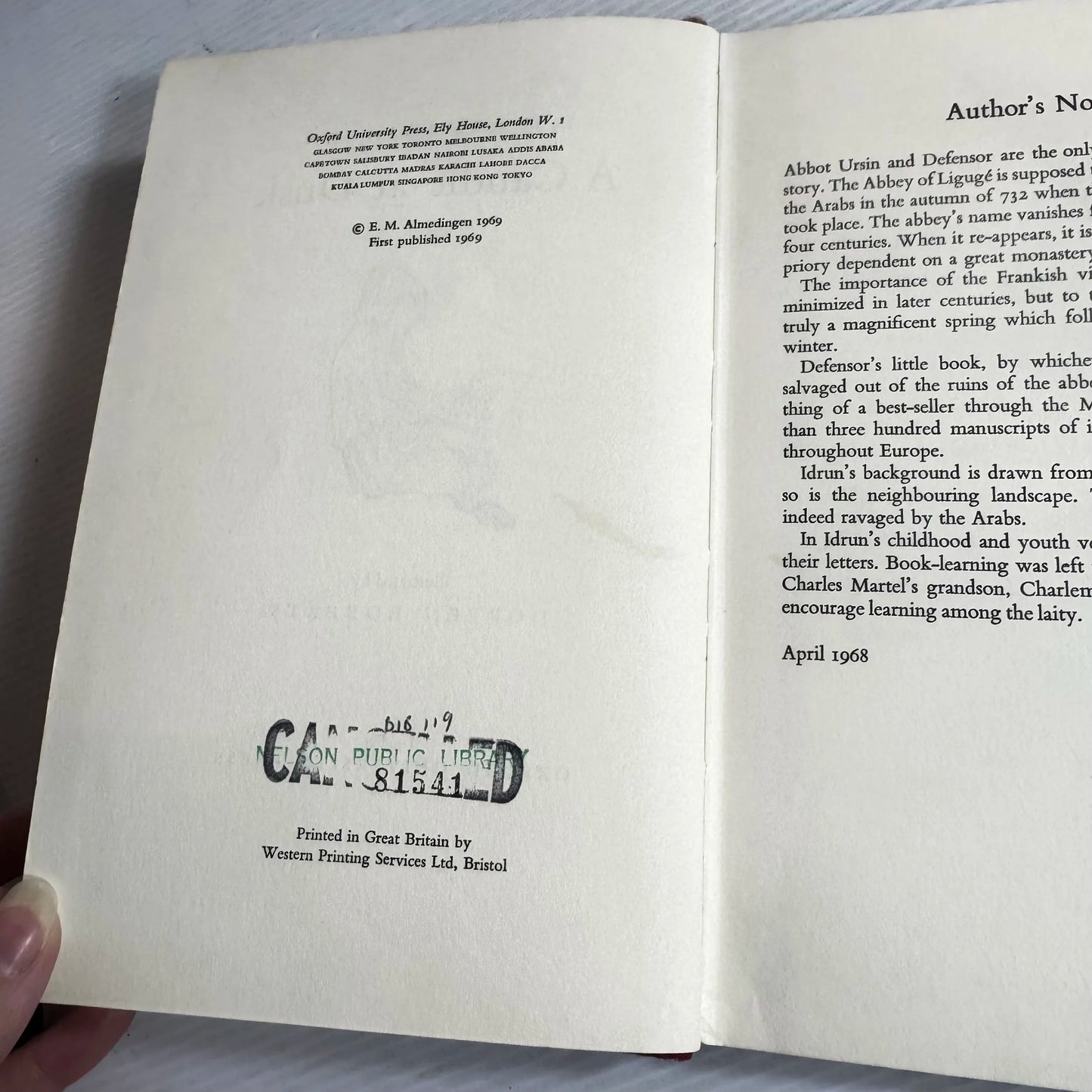 A Candle At Dusk - E. M. Almwdingen (Vintage 1969)