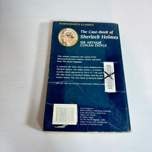 The Case-Book of Sherlock Holmes - Sir Arthur Conan Doyle