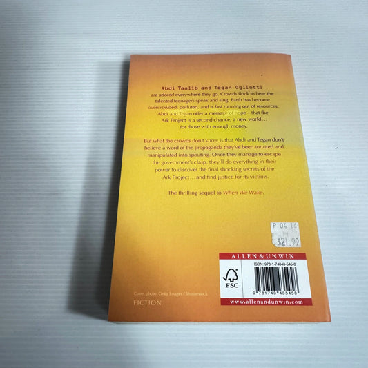 While We Run - Karen Healey (Inscription by Author)