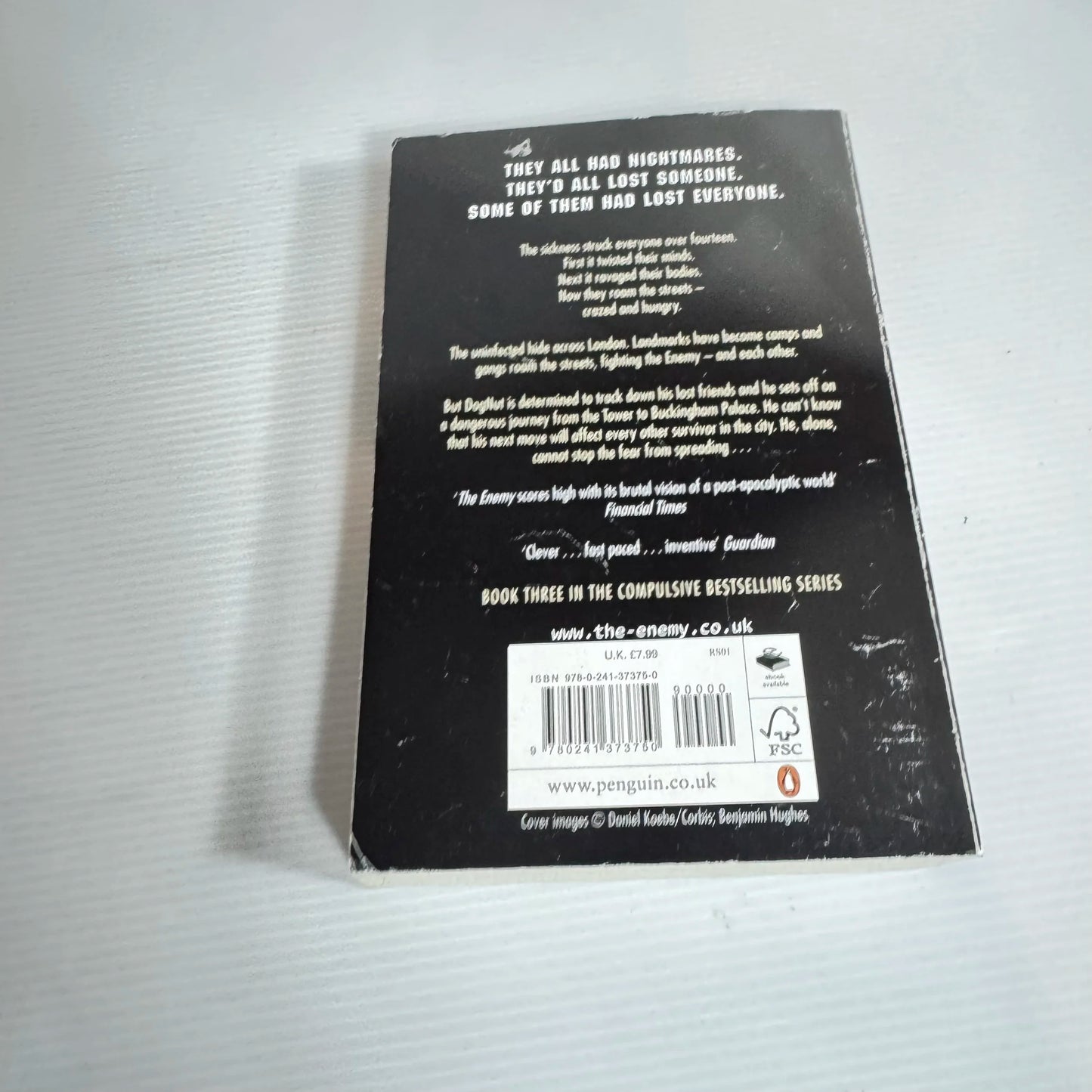 The Fear (Book 3 Of The Enemy Series) - Charlie Higson