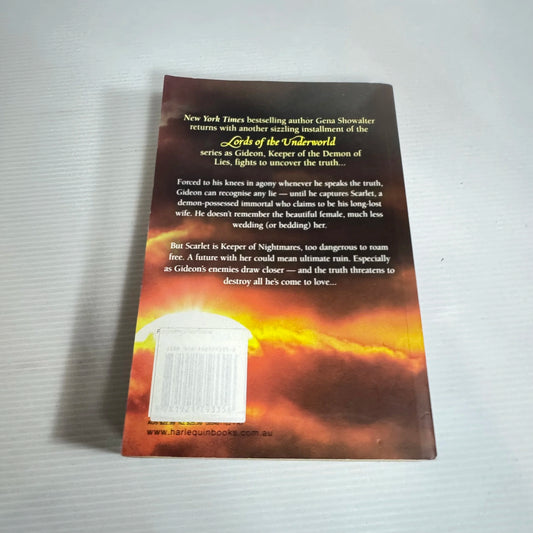 The Darkest Lie (Book 6 Of Lords Of The Underworld) - Gena Showalter