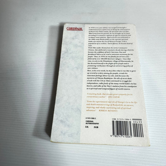 Freedom In Exile: The Autobiography Of The Dalai Lama Of Tibet (Vintage 1991)