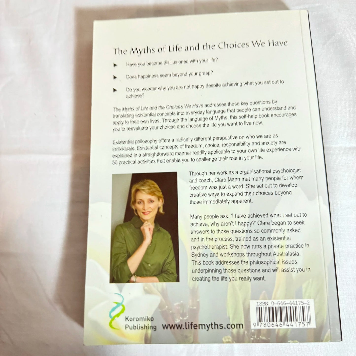 The Myths of Life and The Choices We Have - Clare Mann