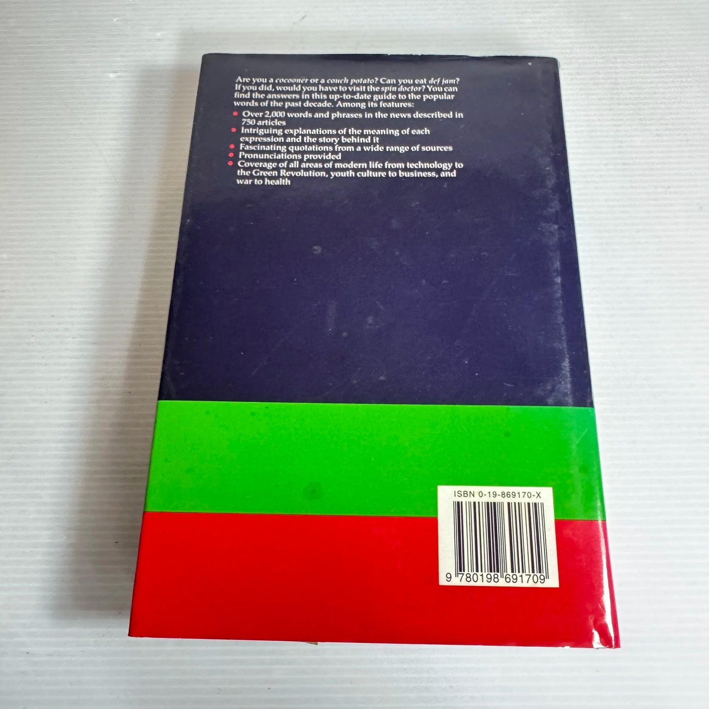 The Oxford Dictionary Of New Words (