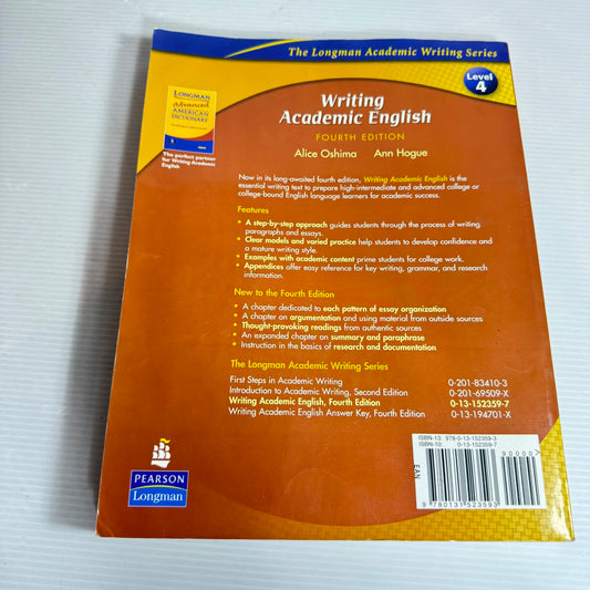 Writing Academic English (4th ed) - Alice Oshima & Ann Hogue