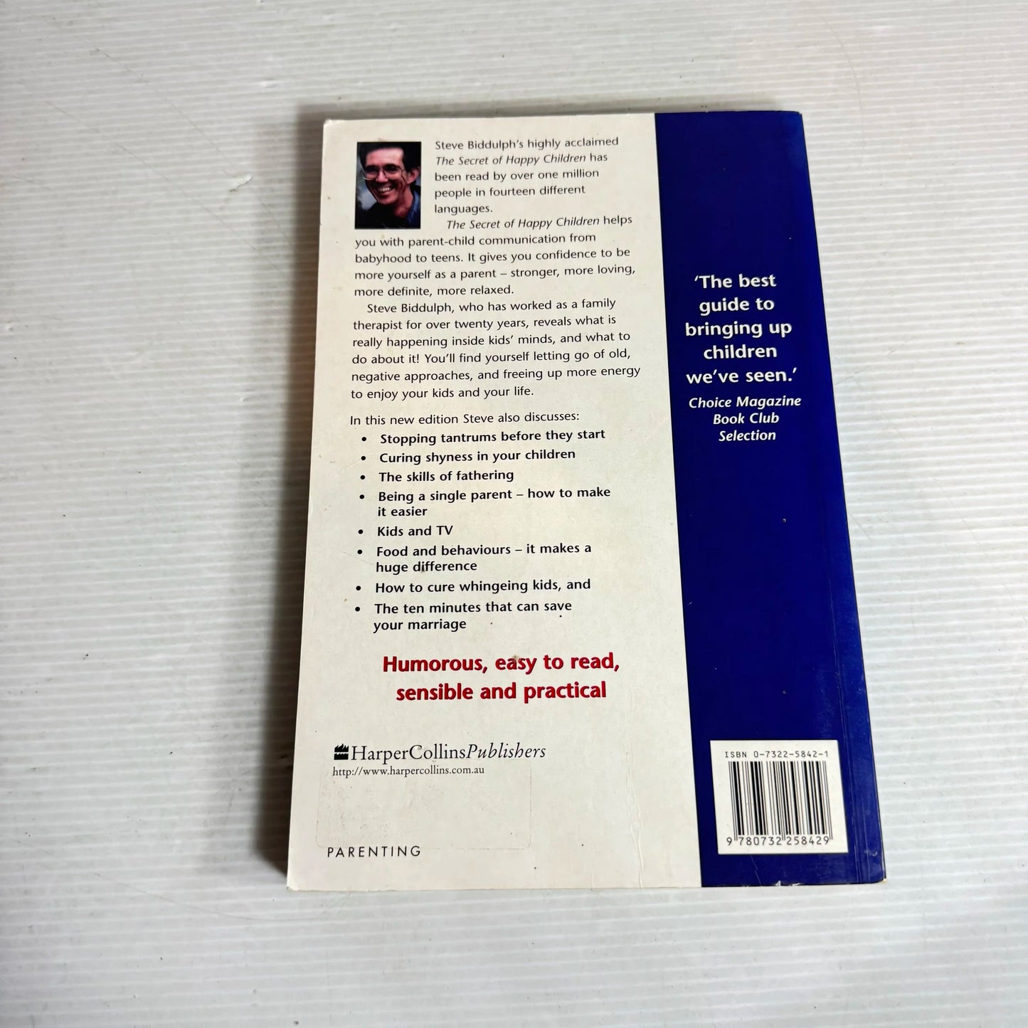 The Secret Of Happy Children - Steve Biddulph