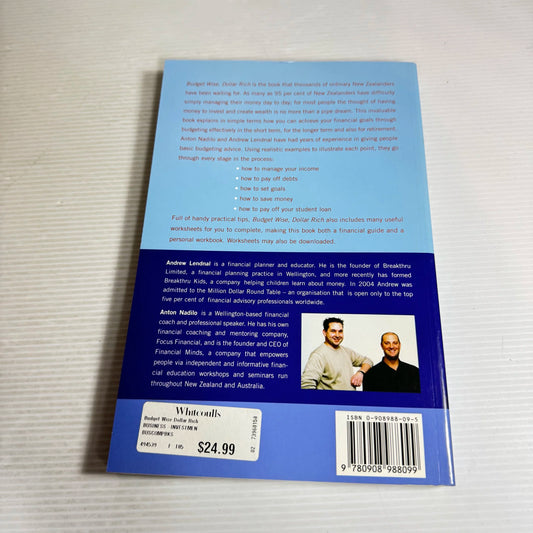 The New Zealand Guide Budget Wise, Dollar Rich - Anton Nadilo & Andrew Lendnal