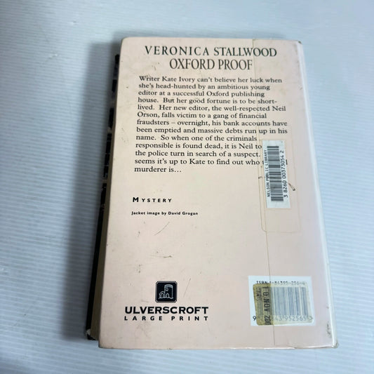 Oxford Proof - Veronica Stallwood (LARGE PRINT)