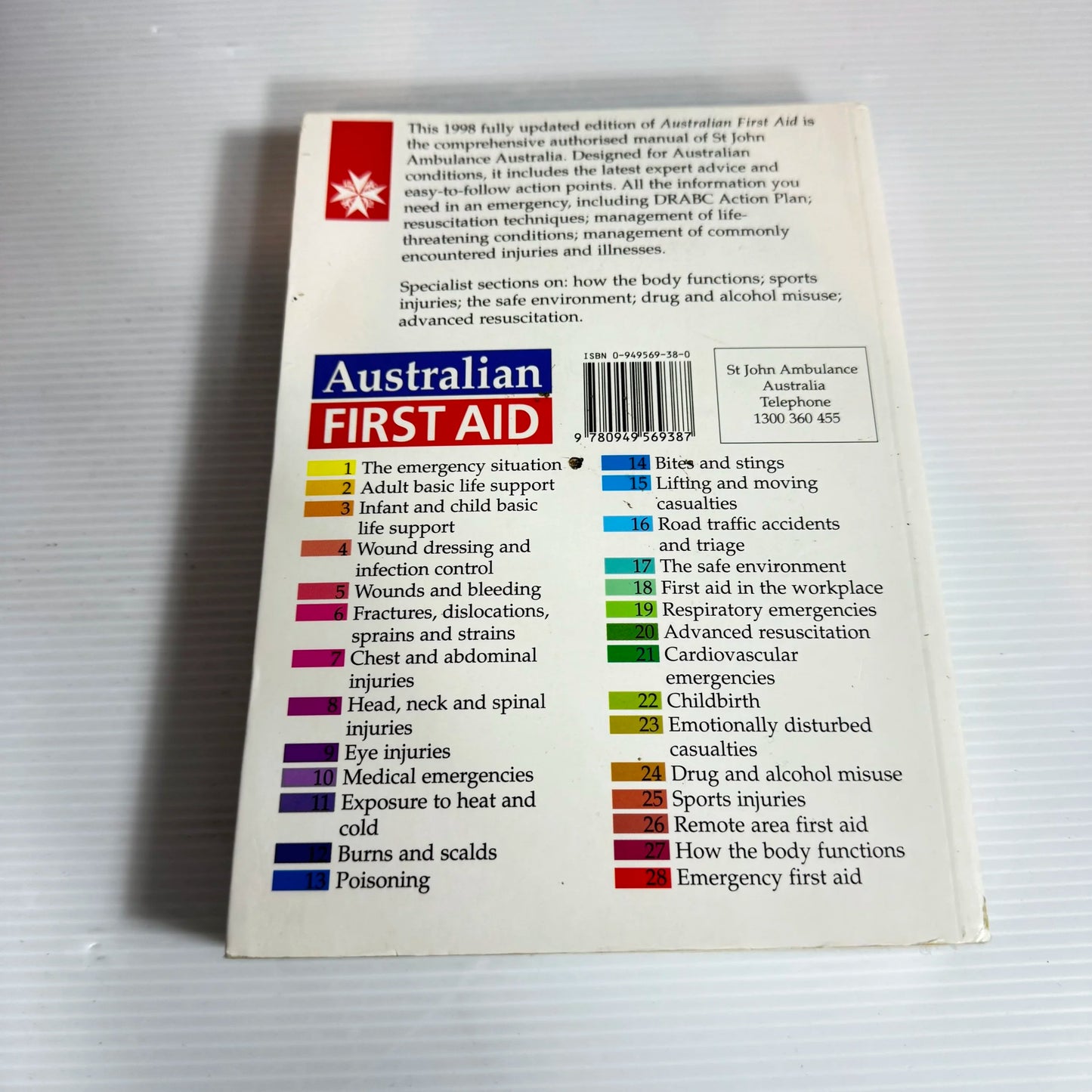 Australian First Aid : An Authorised Manual of St John Ambulance Australia