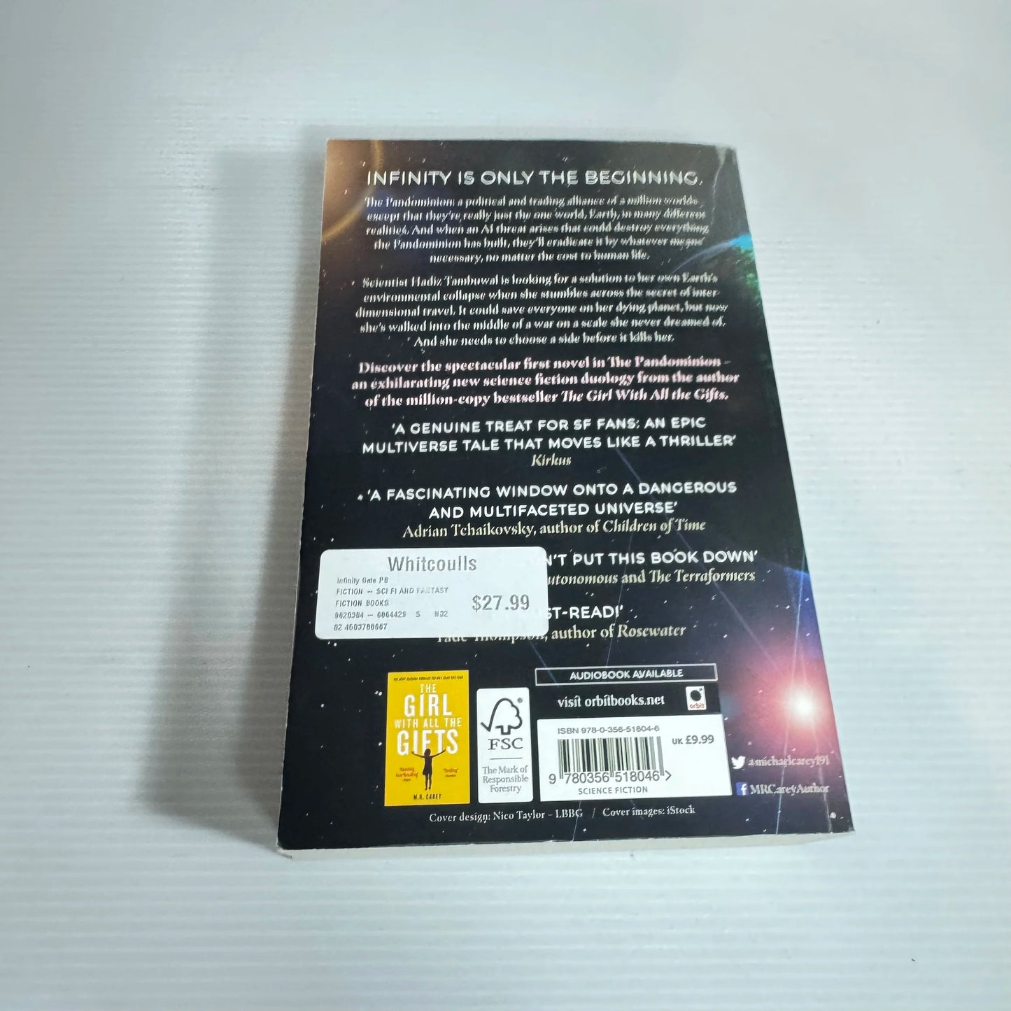 Infinity Gate - M. R. Carey