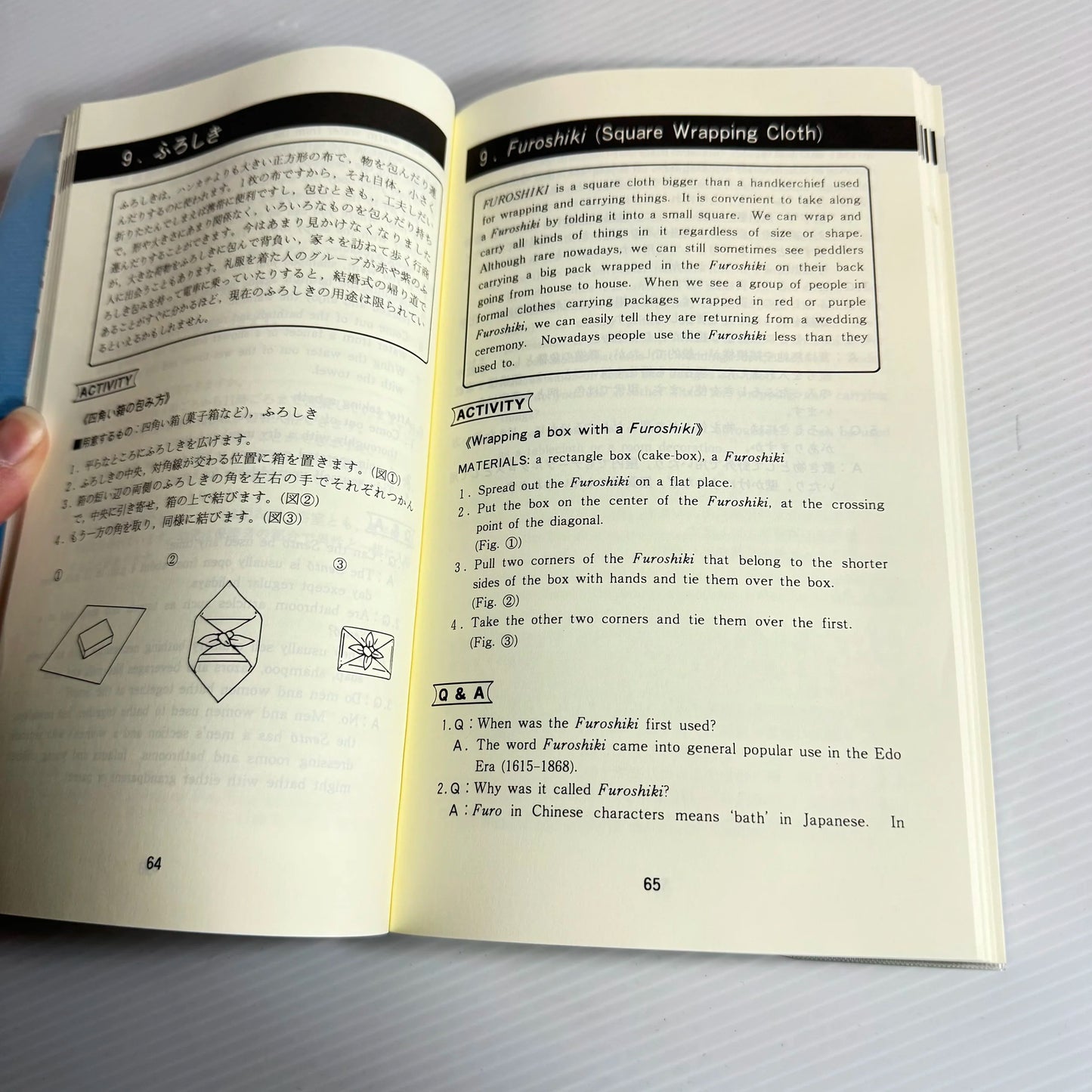 Experiencing Japanese Culture: An Activity and Q-A Approach