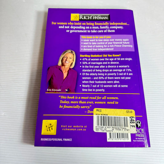 Rich Woman : A Book on Investing For Women - Kim Kiyosaki