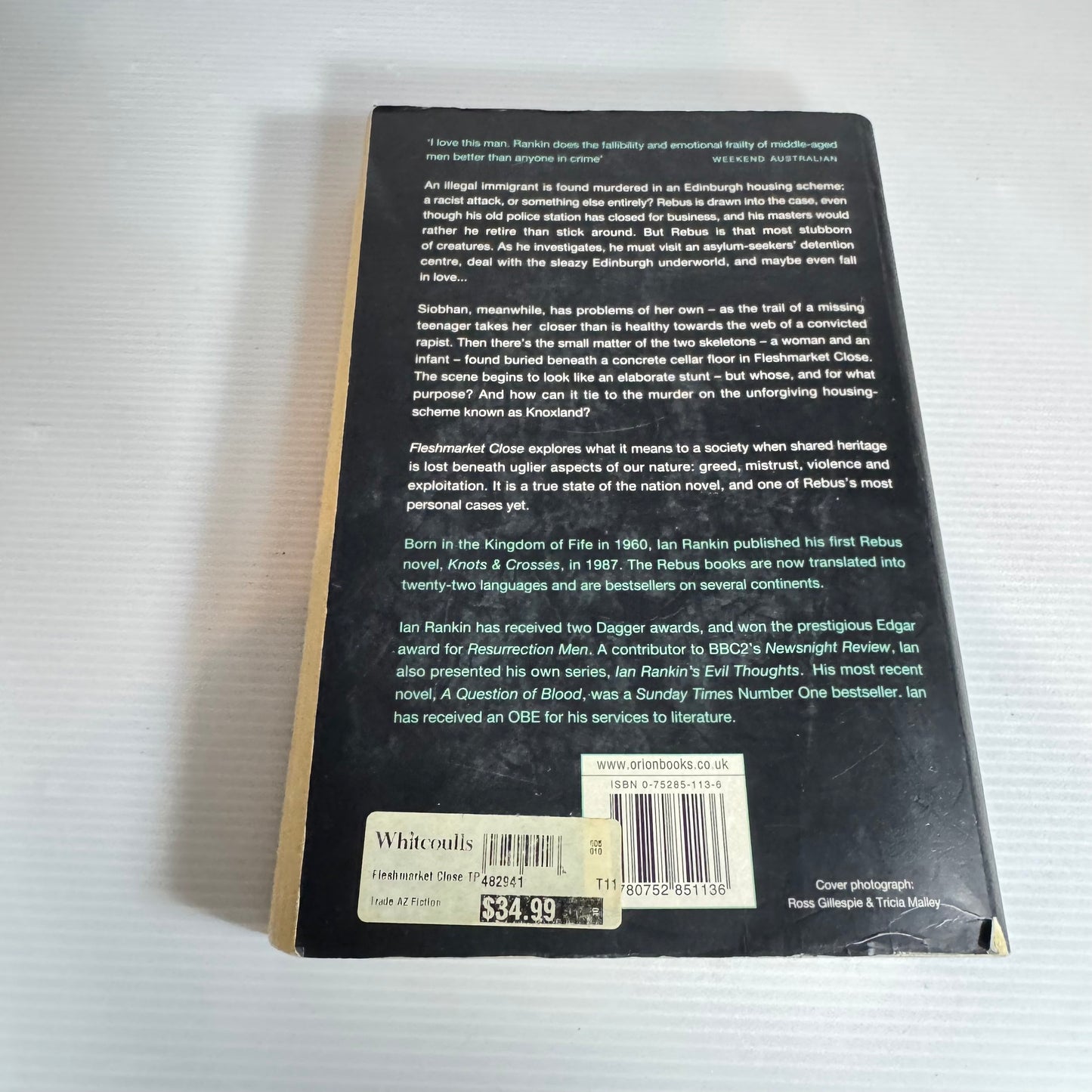 Fleshmarket Close - Ian Rankin