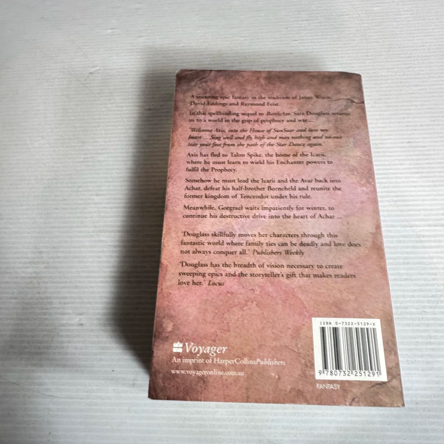 Enchanter: Book Two Of The Axis Trilogy - Sara Douglas
