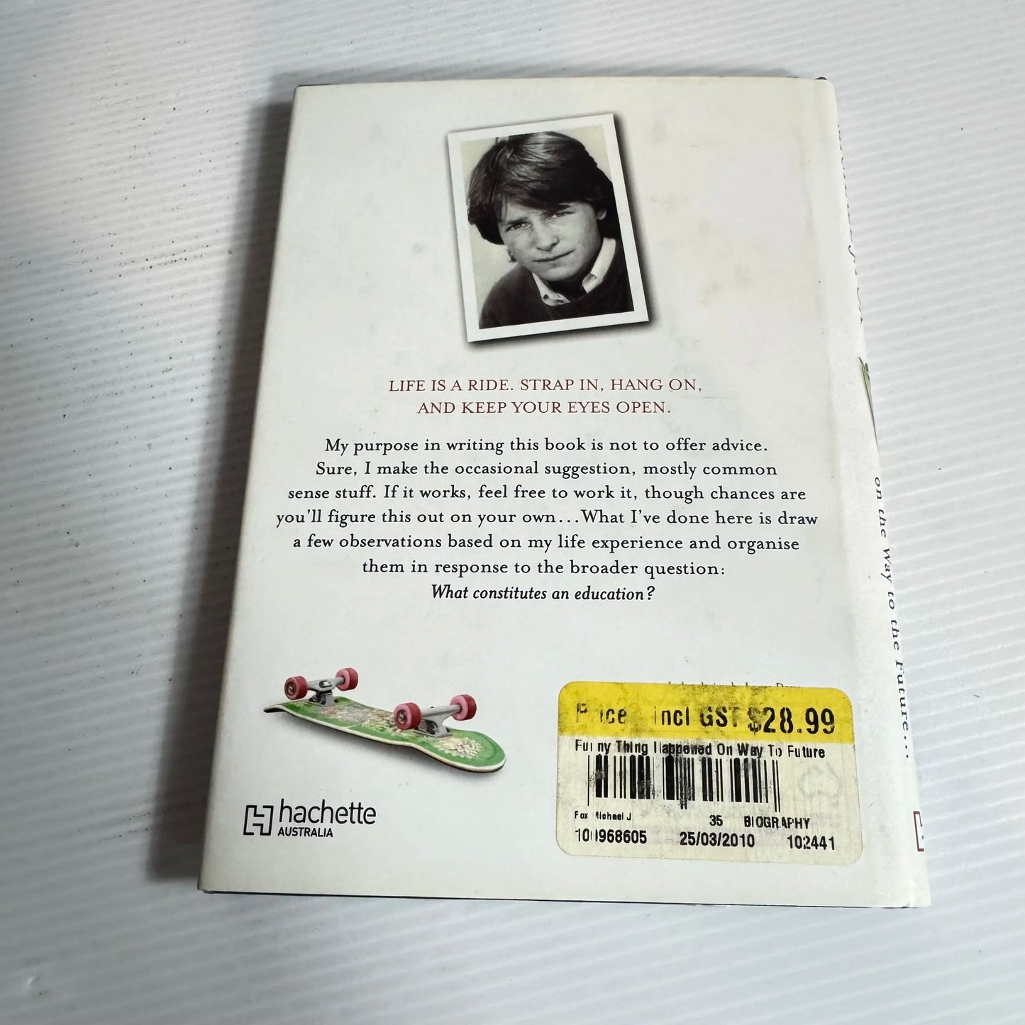 A Funny Thing Happened On The Way To The Future... - Michael J. Fox