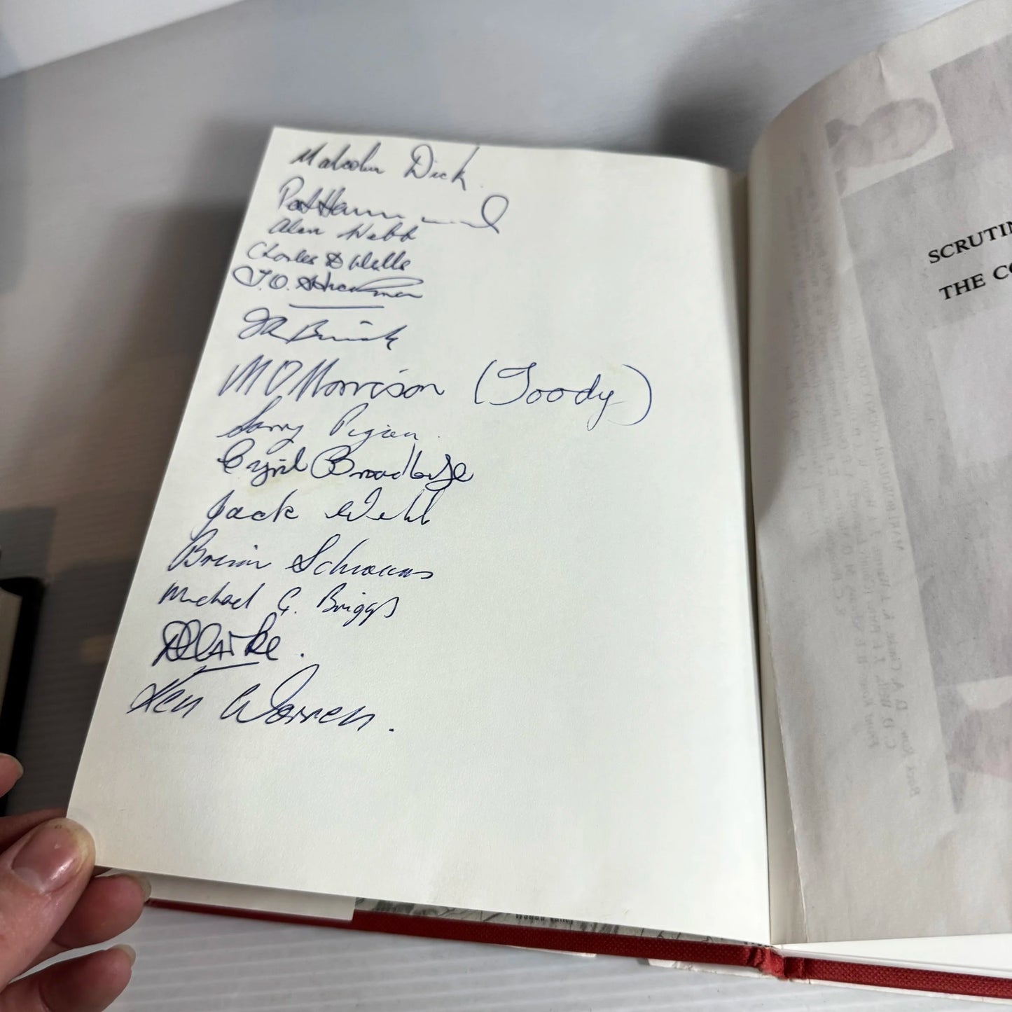 Scrutiny On The County - Ken Berry (Signed by All of the 1986 Council and Author)