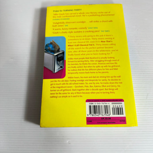 Turning Thirty - Mike Gayle