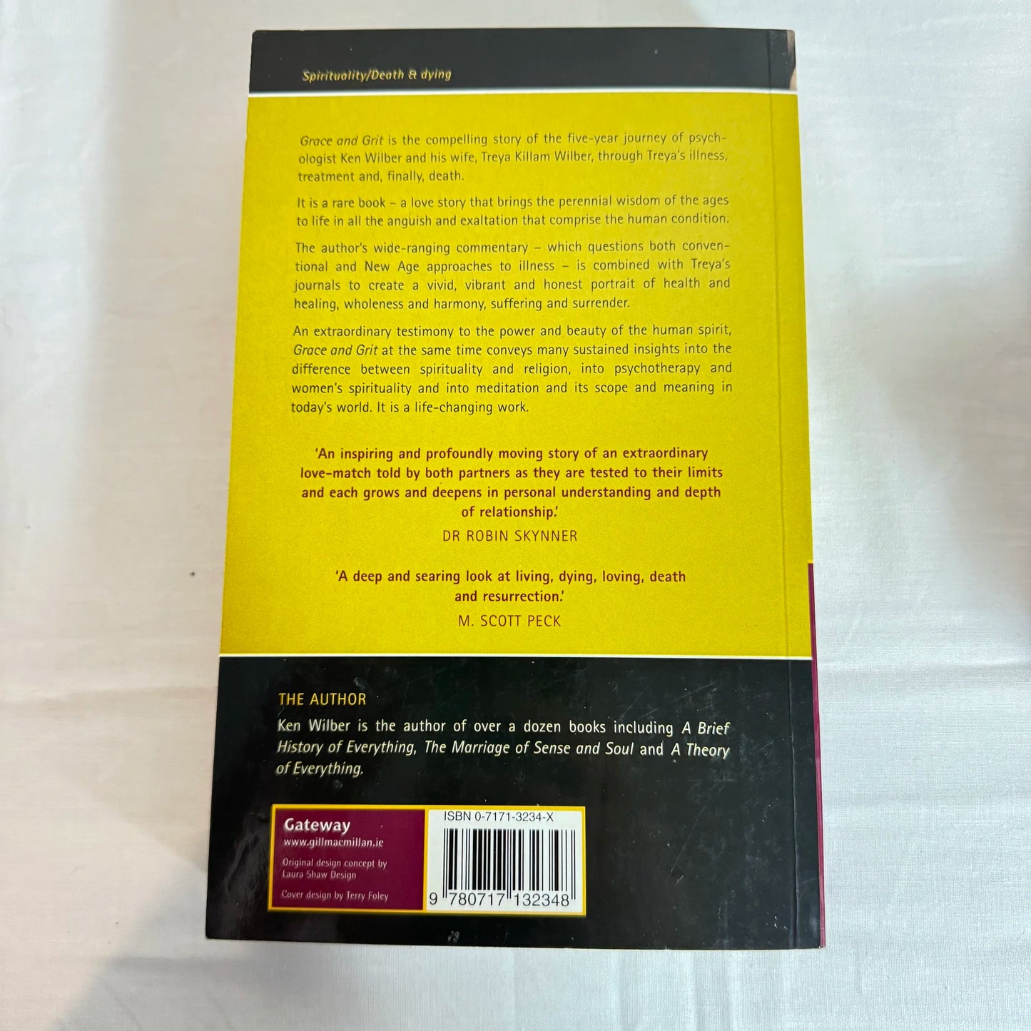 Grace & Grit : Spirituality & Healing in the Life & Death of Treya Killam Wilber - Ken Wilber