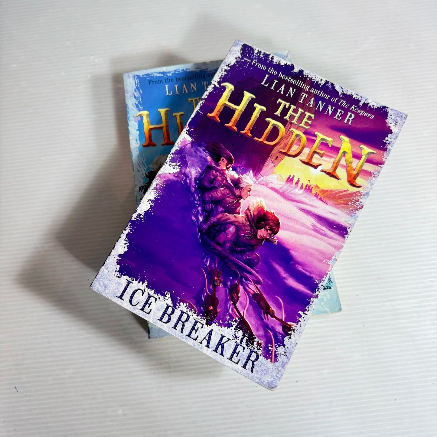 The Hidden- Lian Tanner Book Bundle x 2 Ice Breaker & Sunker's Deep