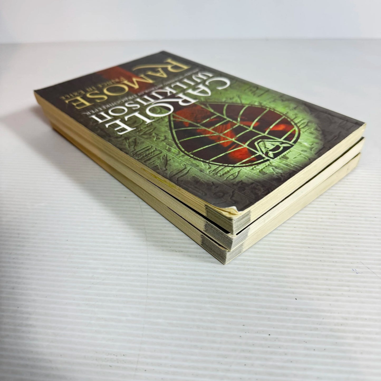 Carole Wilkinson Book Bundle x 3 Ramsoe Prince in Exile / Ramose Sting of The Scorpion / Ramose The Wrath of Ra