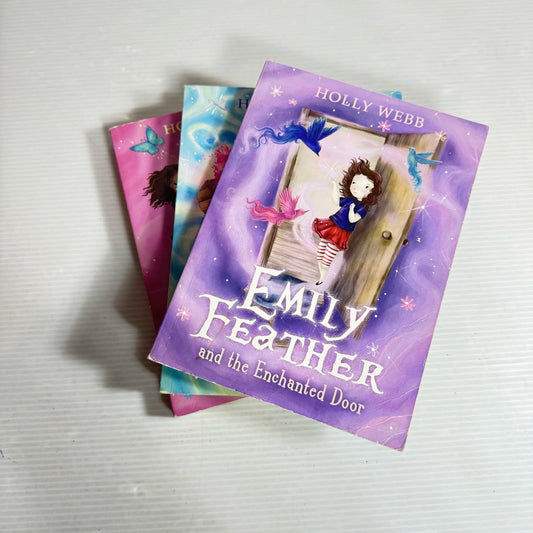 Emily Feather - Holley Webb Book Bundle x 3 The Enchanted Door / The Secret Mirror / The Chest of Charms