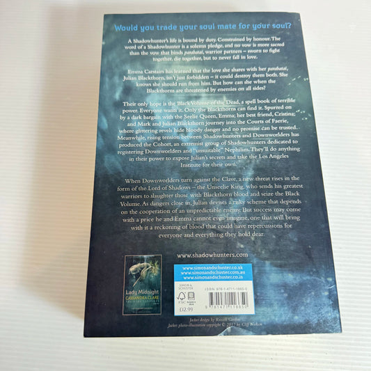 Lord of Shadows : The Dark Artifices Book 2 - Cassandra Clare