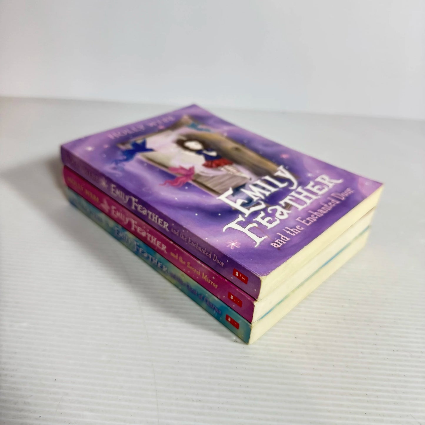 Emily Feather - Holley Webb Book Bundle x 3 The Enchanted Door / The Secret Mirror / The Chest of Charms