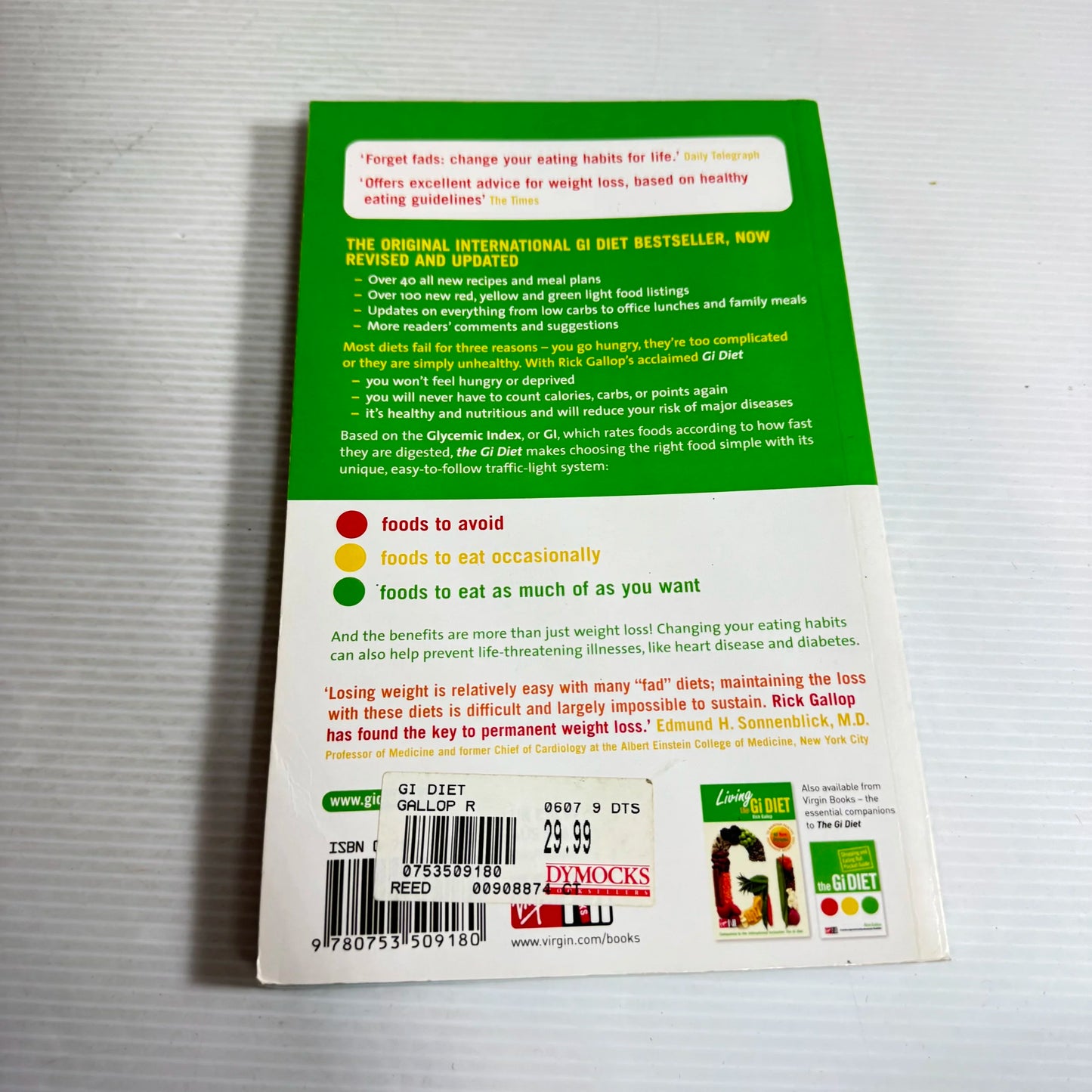 The Gi Diet (Revised and Updated) - Rick Gallop