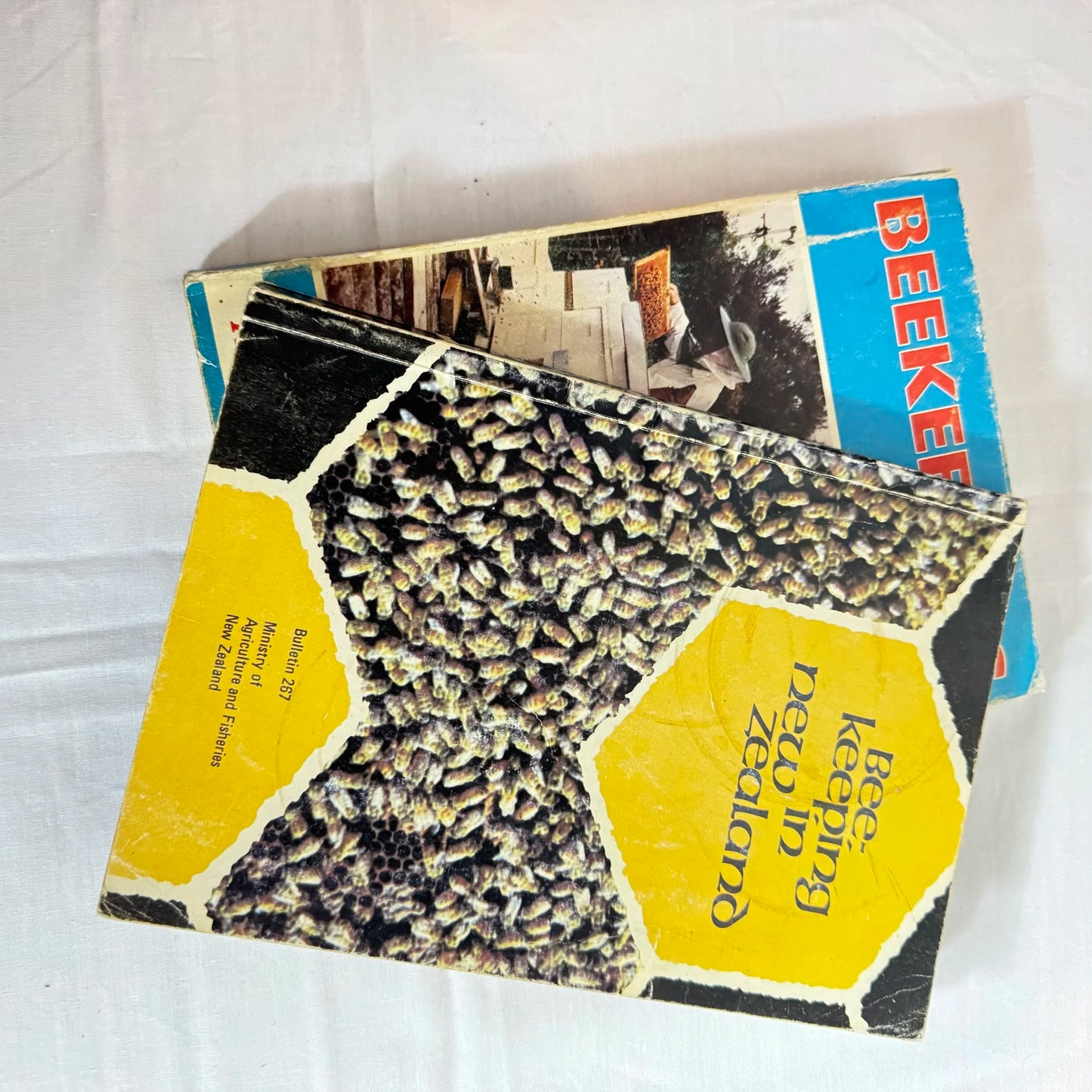 Vintage Bee-Keeping Book Bundle x 2