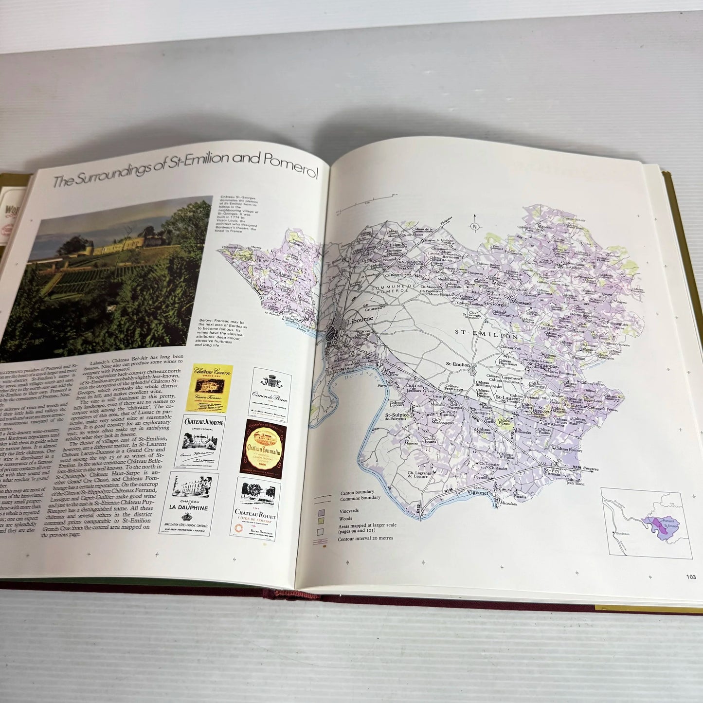 The World Atlas of Wine : A Complete Guide to the Wines and Spirits of the World - Hugh Johnson (Vintage 1981)