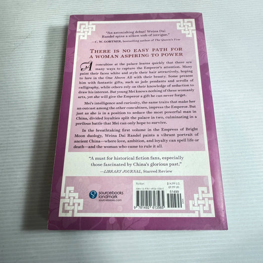 The Moon In The Palace : Novel of Empress Wu - Weina Dai Randel