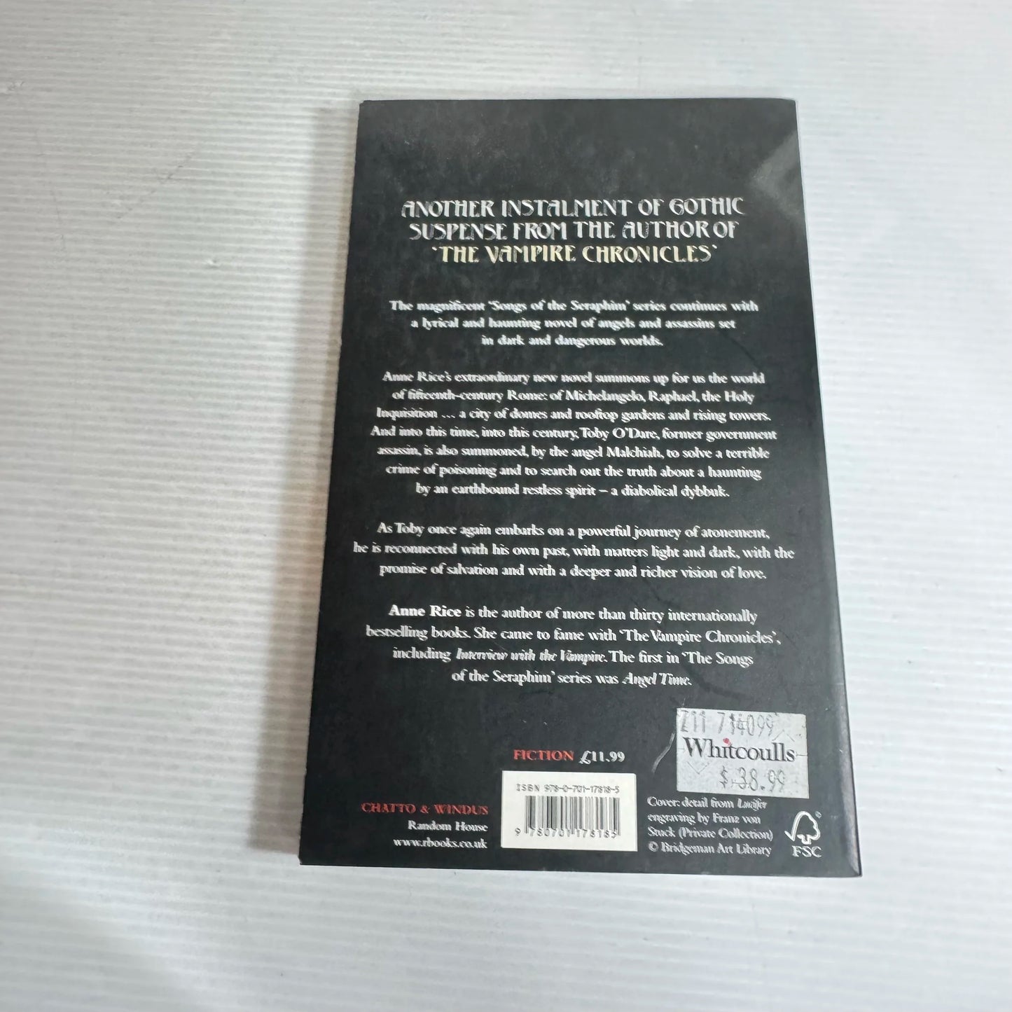 Of Love And Evil: The Songs Of The Seraphim - Anne Rice