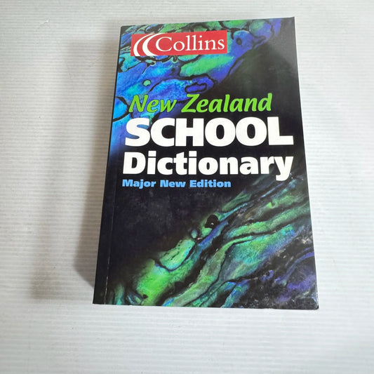 Collins New Zealand School Dictionary: Major New Edition