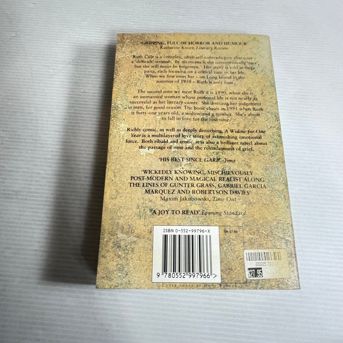 A Window For One Year - John Irving