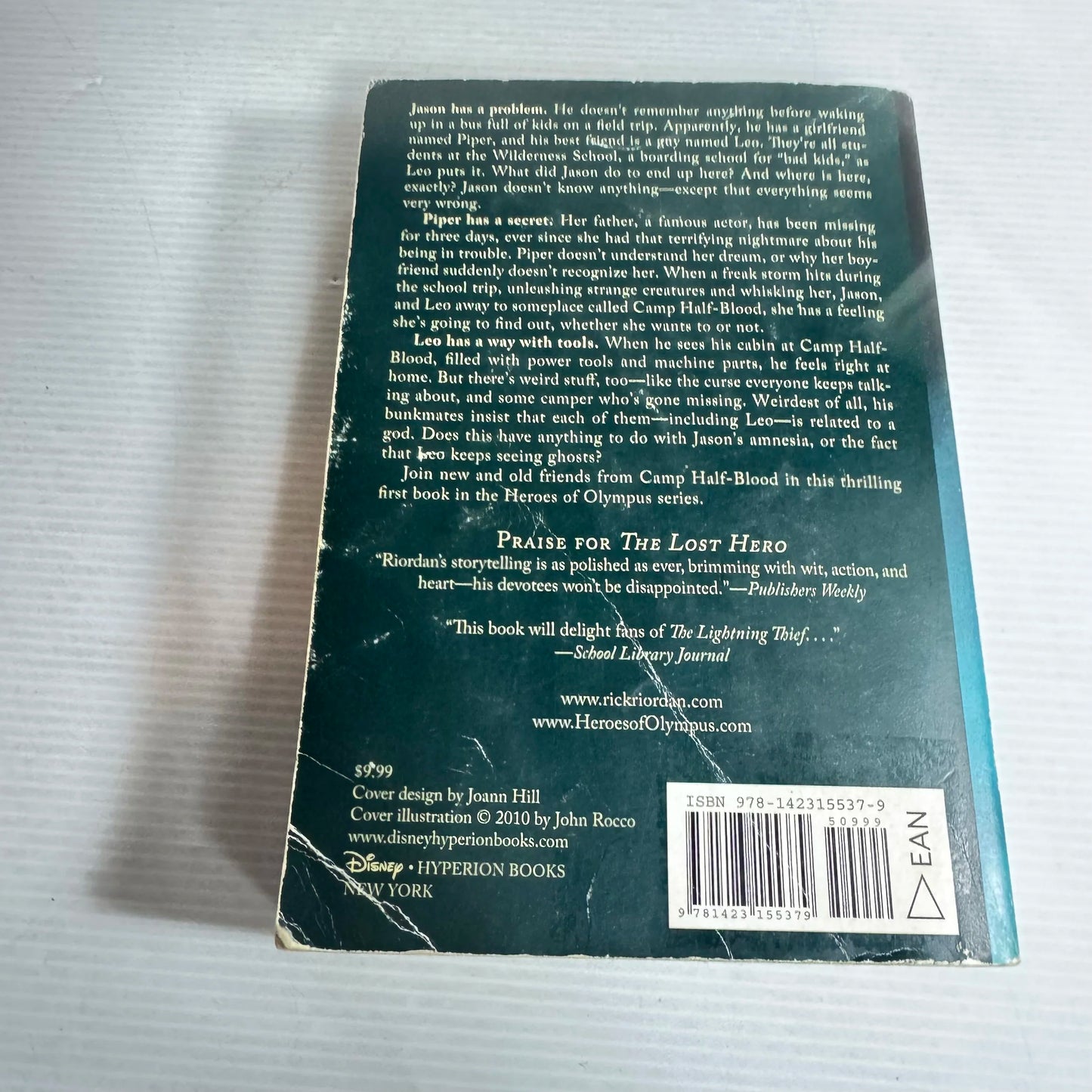 The Lost Hero: Book 1 of The Heroes Of Olympus - Rick Riordan