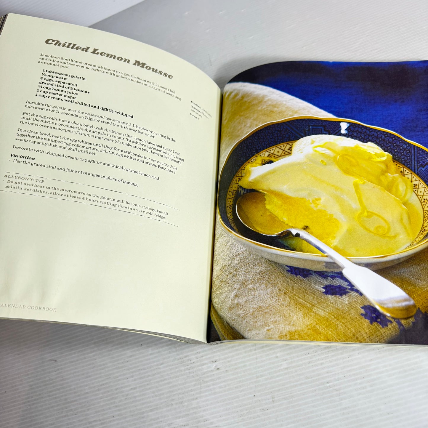 Country Calendar Cookbook with Allyson Gofton
