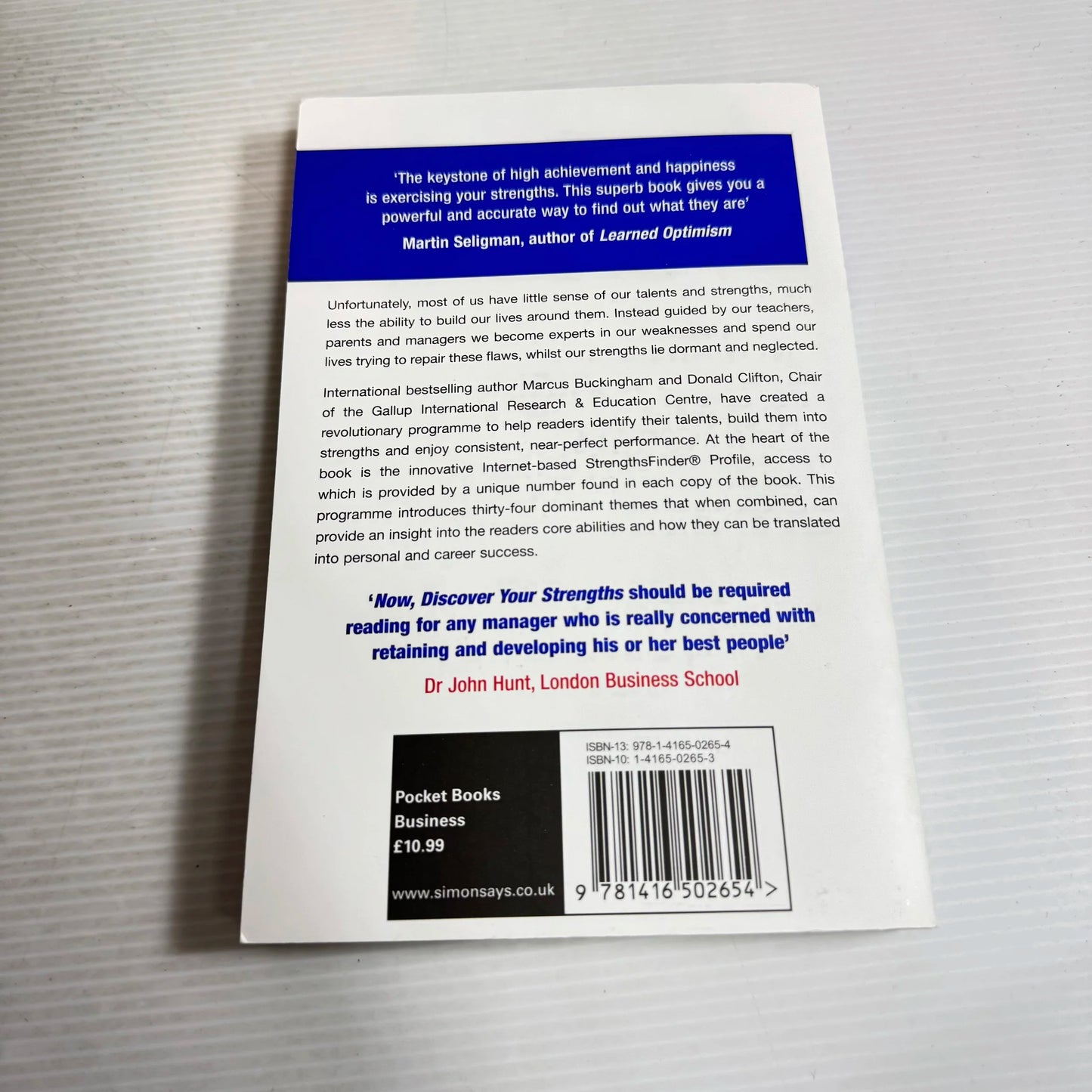 Now, Discover Your Strengths - Marcus Buckingham and Donald O'Clifton