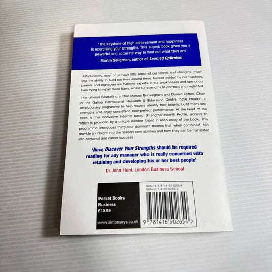 Now, Discover Your Strengths - Marcus Buckingham and Donald O'Clifton