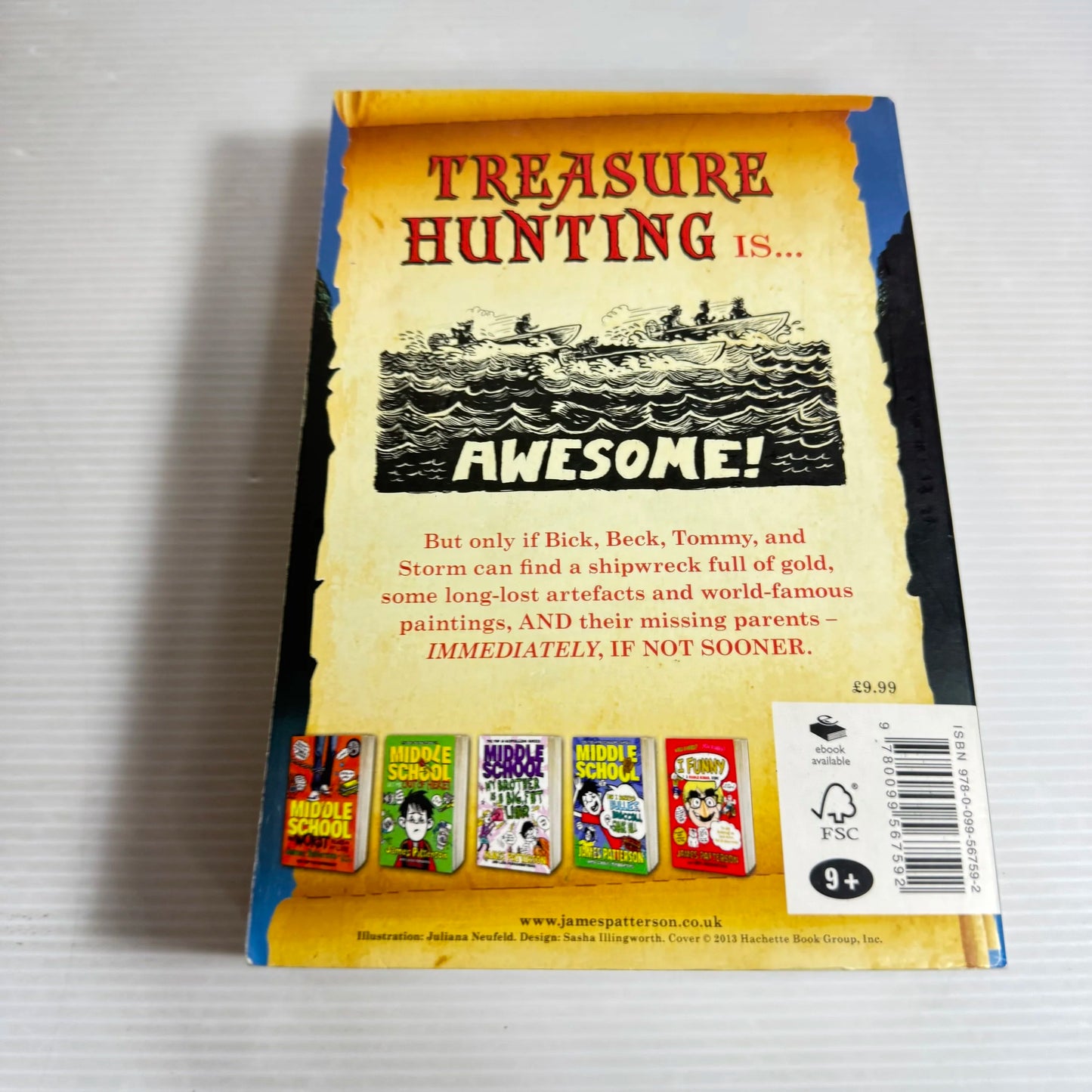 Treasure Hunters - James Patterson & Chris Grabenstein