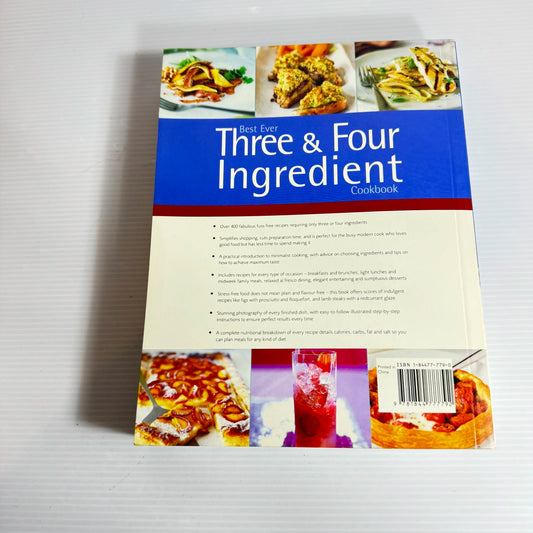 Best Ever Three & Four Ingredient Cookbook - Jenny White & Joanna Farrow