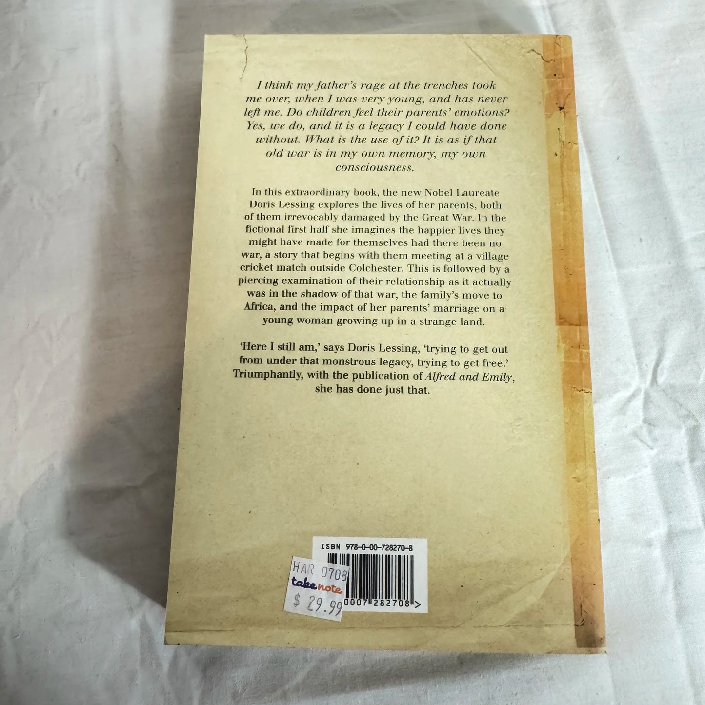 Alfred & Emily - Doris Lessing