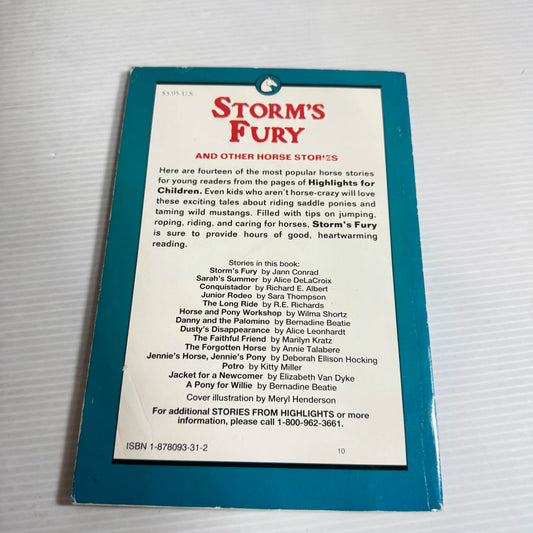 Storm's Fury : Horse Stories From Highlights