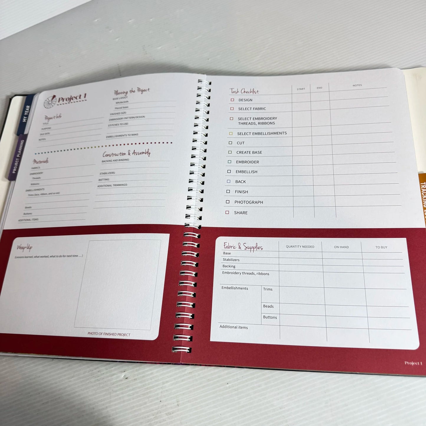 Embellished Art : Embroider Project Planner