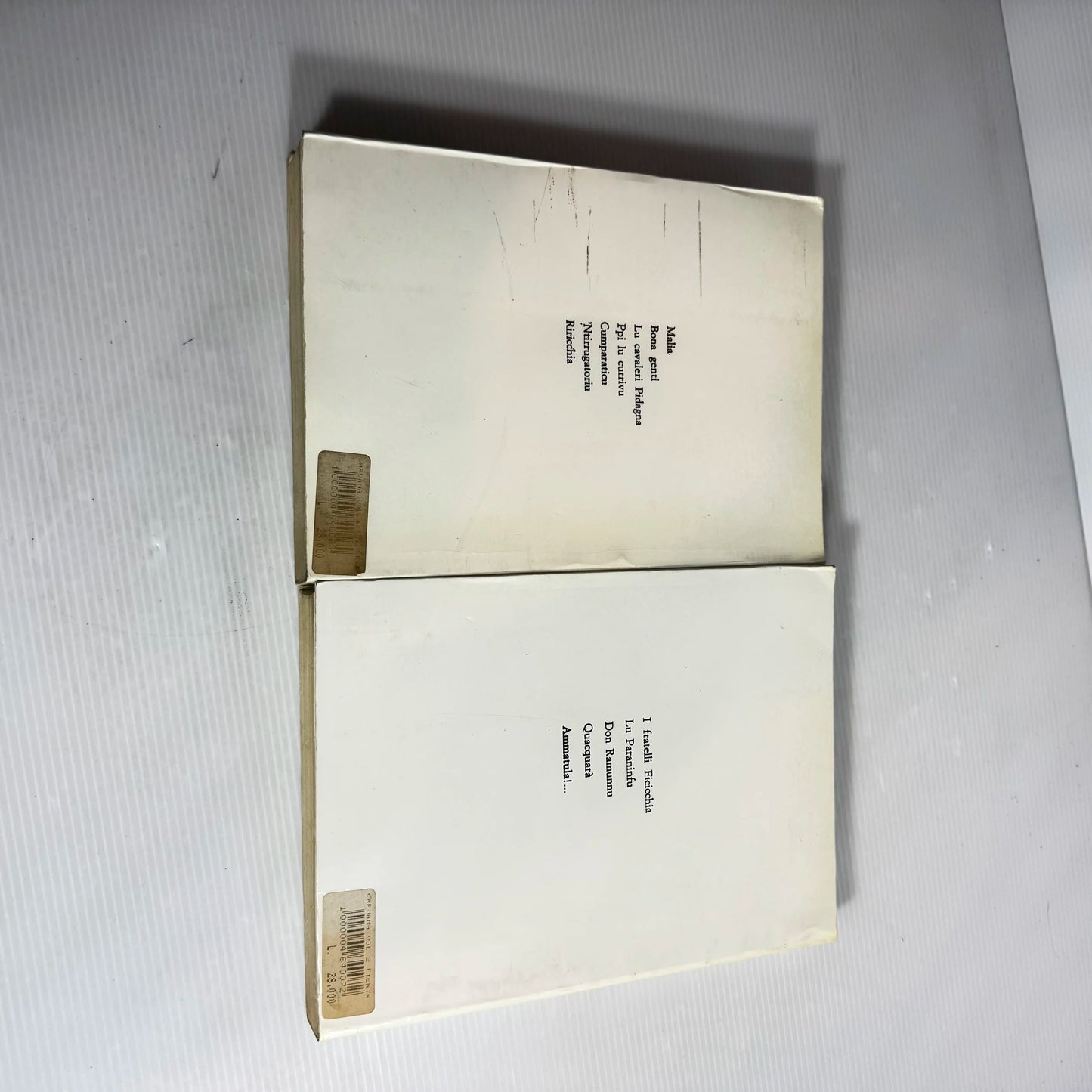 Teatro Dialettale Siciliano - Luigi Capuana Book Bundle x 2 (Italian Drama - Written in Italian)